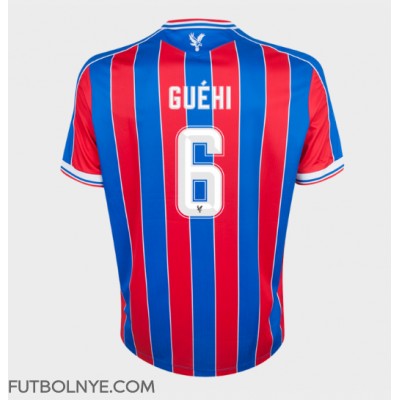 Camiseta Crystal Palace Marc Guehi #6 Primera Equipación 2025-26 manga corta Camiseta Crystal Palace Marc Guehi #6 Primera Equipación 2025-26 manga corta